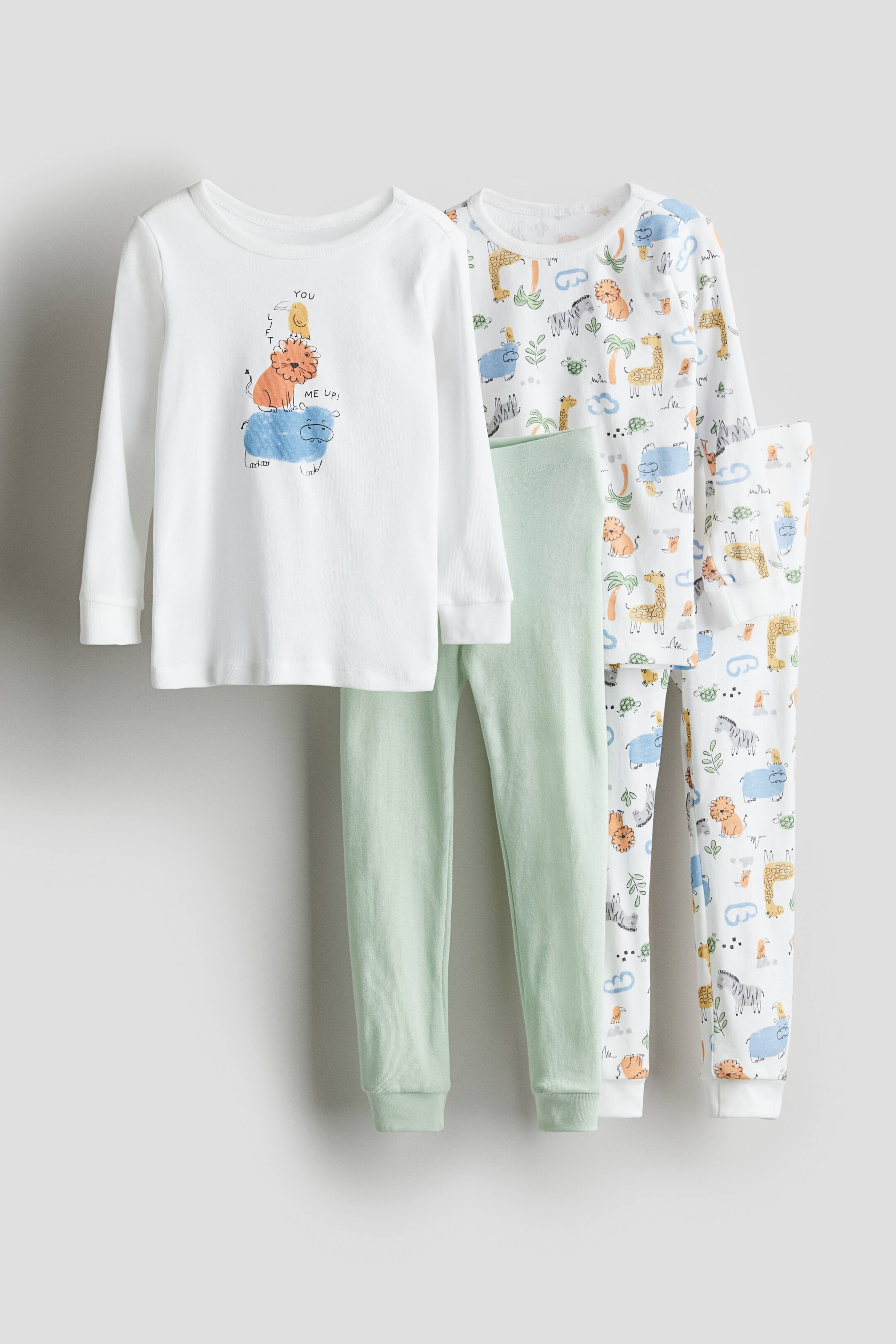 2-pack Cotton Pajamas | H&M (US + CA)