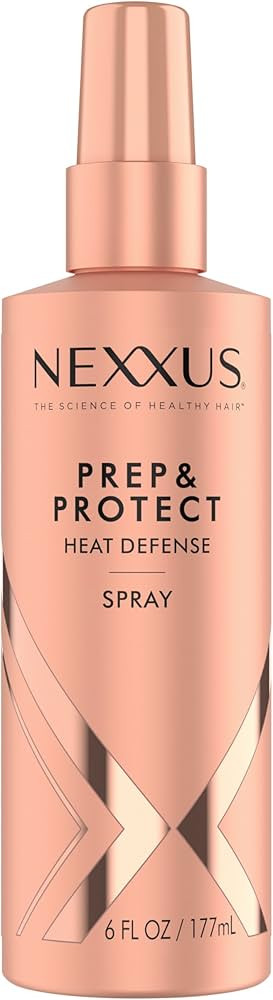 Nexxus Heat Defense Spray Prep & Protect for 450 degree heat protection, with StyleProtect Techno... | Amazon (US)