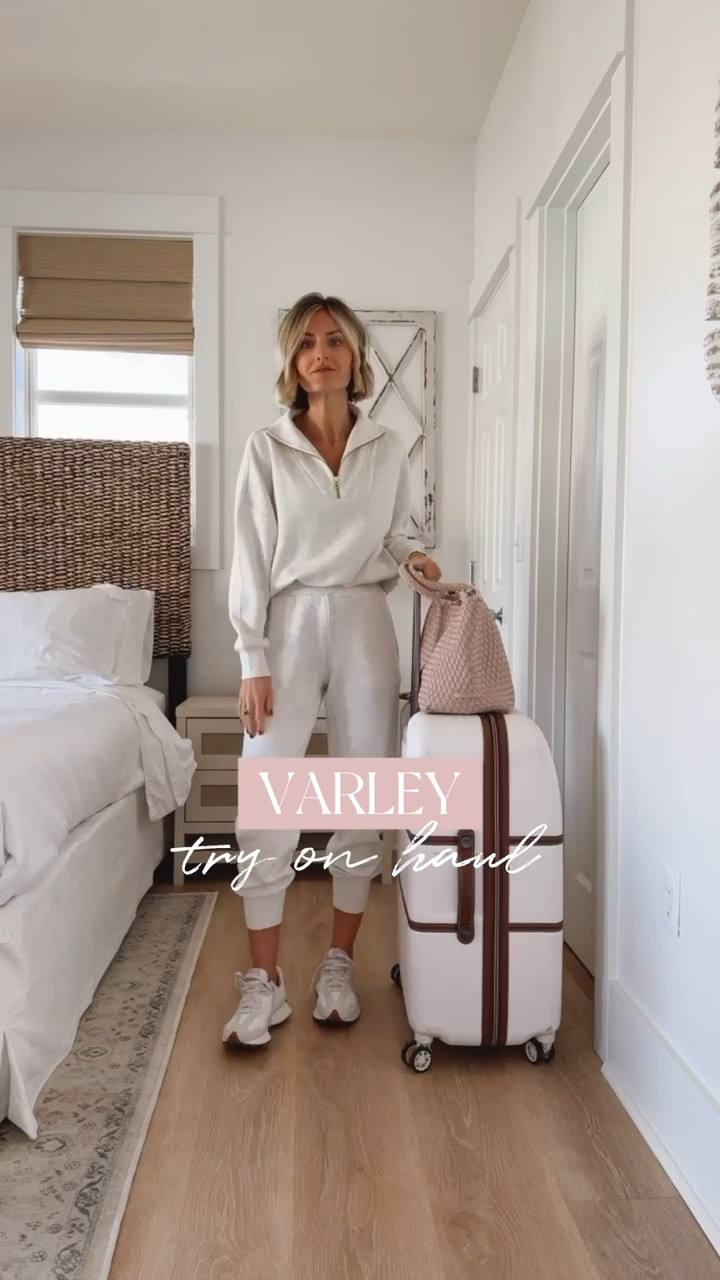 Varley try on haul! These pieces are great for travel or lounge looks! I am wearing an XS in everything! They’re great giftable pieces for the holidays too 👏 listing the exact colors below!

Vine Half zip: Mushroom 
Mentone knit: Pale Mauve 
Hawley Half zip: Ivory Marl
Slim Cuff Pant: Ivory Marl
Rolled Cuff Pant: Taupe Marl
Let’s Move leggings: Rawhide
Amelia Half zip: Birch 
Free Soft leggings: Taupe Stone
Yates Half zip: Taupe Marl
Relaxed pant: Antler
Yates Half zip: Antler

Loverly Grey, Varley new arrivals 

#LTKGiftGuide #LTKtravel #LTKstyletip
