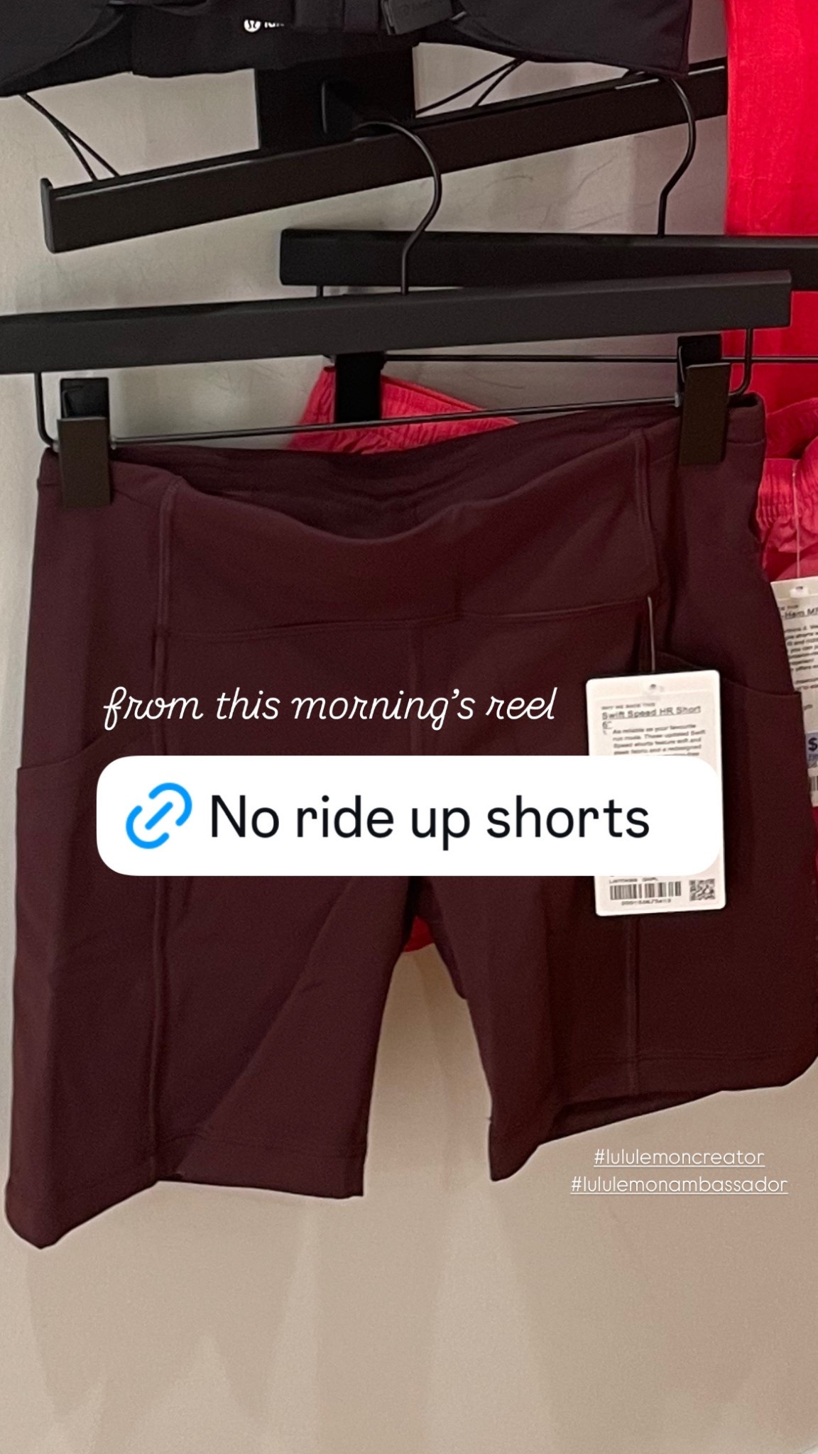 No ride up running shorts - I sized up from my usual lululemon legging size 

#LTKActive