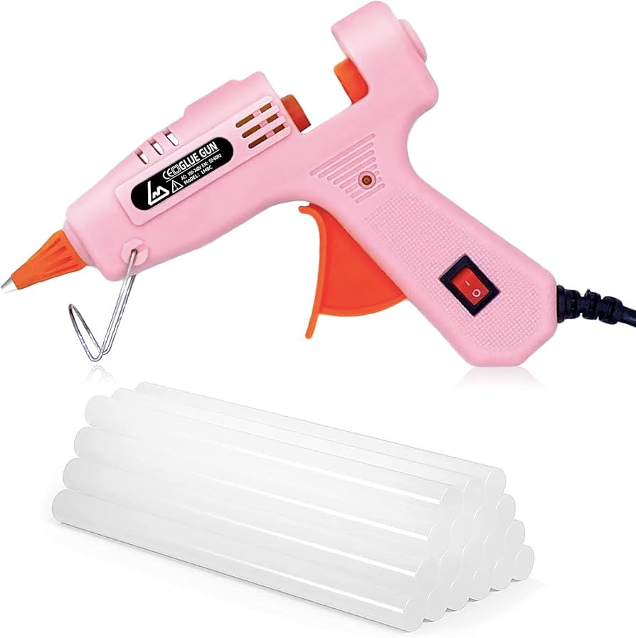 Glue Gun, Mini Hot Glue Gun Kit with 20 Glue Sticks, Hot Glue Guns for Crafts School DIY Arts Hom... | Amazon (US)