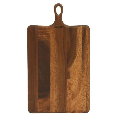Martha Stewart Everyday Westhaven 18"x10.30" Acacia Wood Cutting Board for Kitchen Chopping Board | Walmart (US)