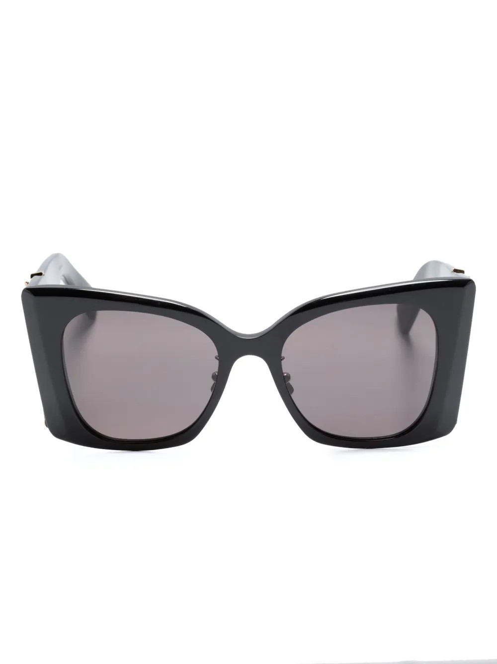 Saint Laurent Eyewear SL M119 Blaze oversize-frame sunglasses - Black | Farfetch Global
