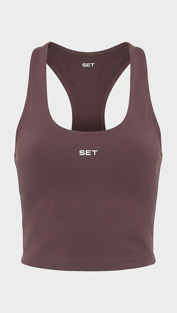 SET Sporty Gym Tank Cacao L | Shopbop