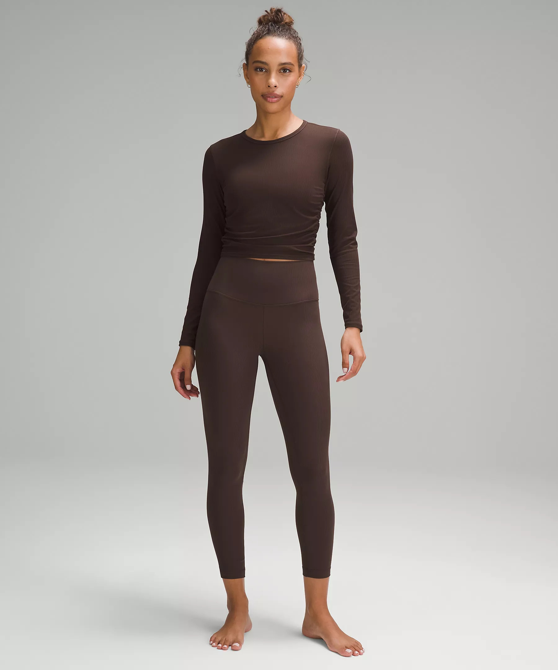 lululemon Align™ Ribbed High-Rise Pant 25" | Lululemon (US)
