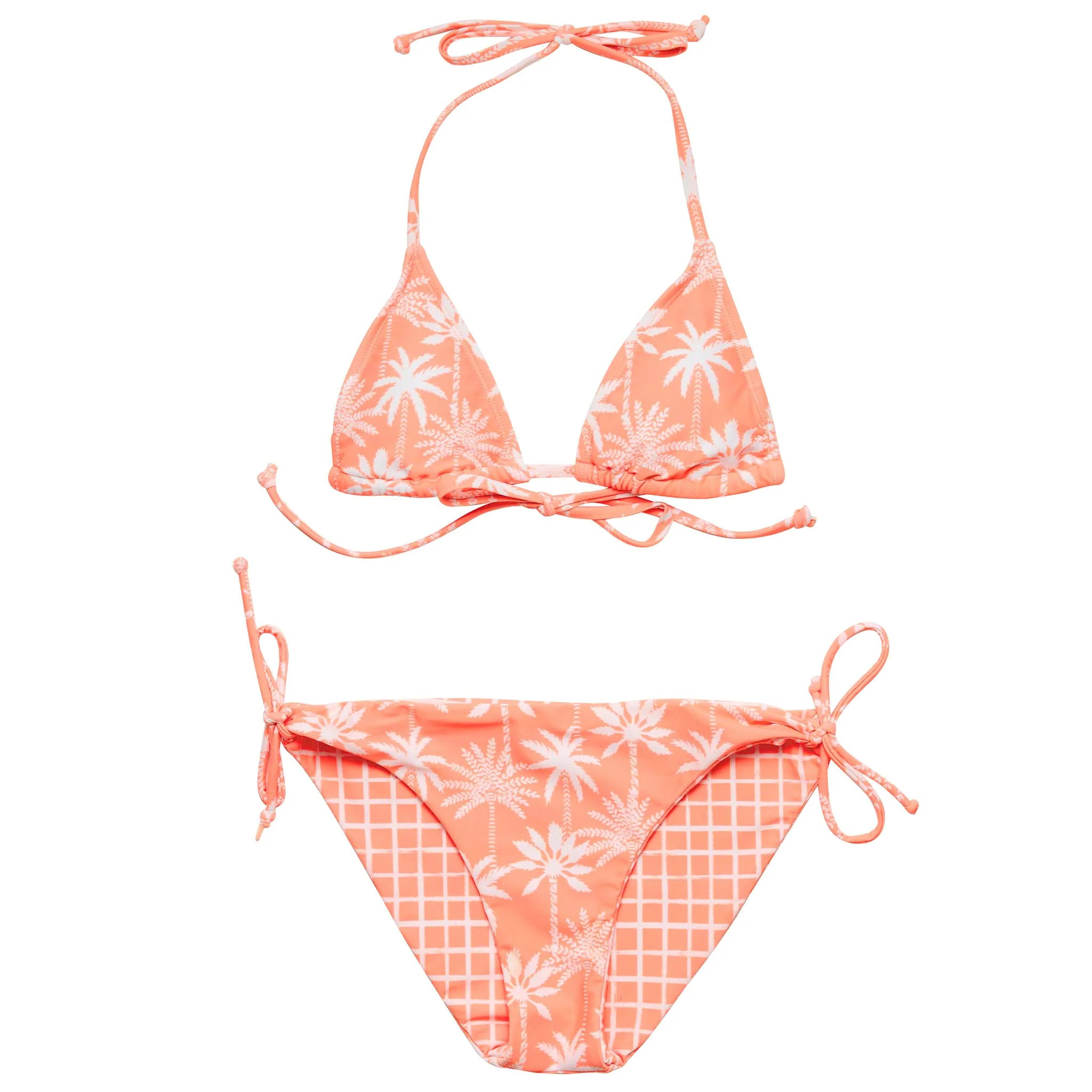 Cali Palms Teen Recycled Triangle Bikini | Snapper Rock Swimwear