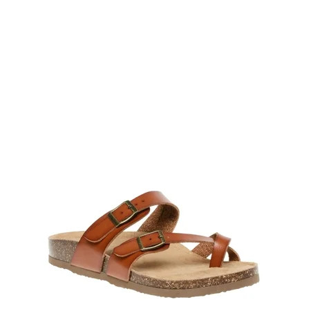 Women Time And Tru Footbed Slide | Walmart (US)