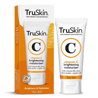 TruSkin Vitamin C Brightening Moisturizer For Face with Vitamin C, Vitamin B5, Vitamin E, Jojoba Oil & Aloe Vera - 2 fl oz | Target