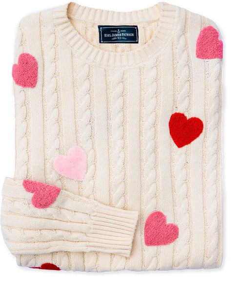Heart Cable Knit Sweater | Kiel James Patrick