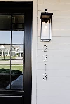 House Numbers For Outside Modern - 5 Inch Floating House Numbers With Nail Kit And Instructions, ... | Amazon (US)