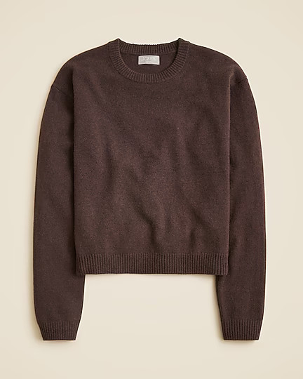 Perfect cashmere crewneck sweater | J. Crew US