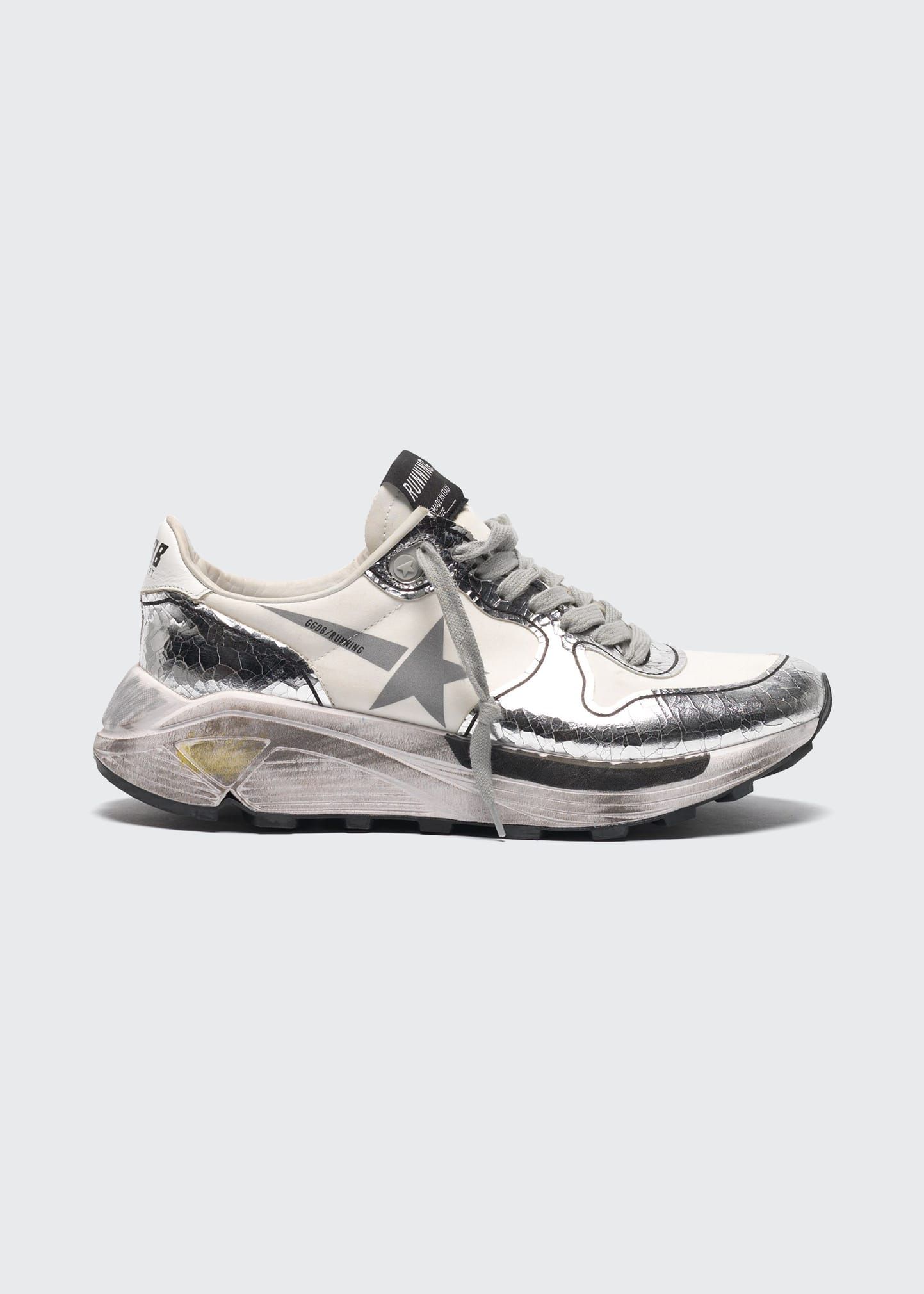 Shooting Star Metallic Running Sneakers | Bergdorf Goodman