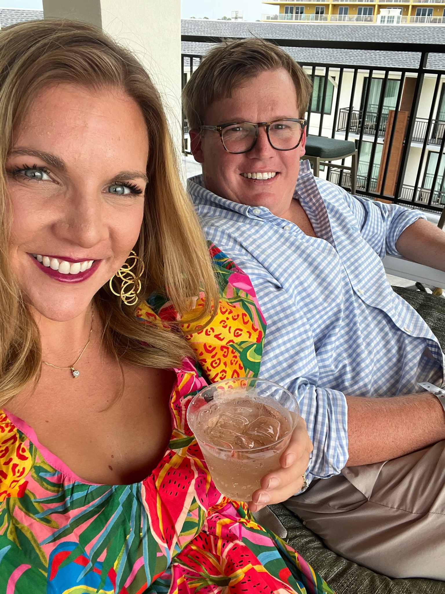Anniversary dinner! Fun tropical affordable dress!
