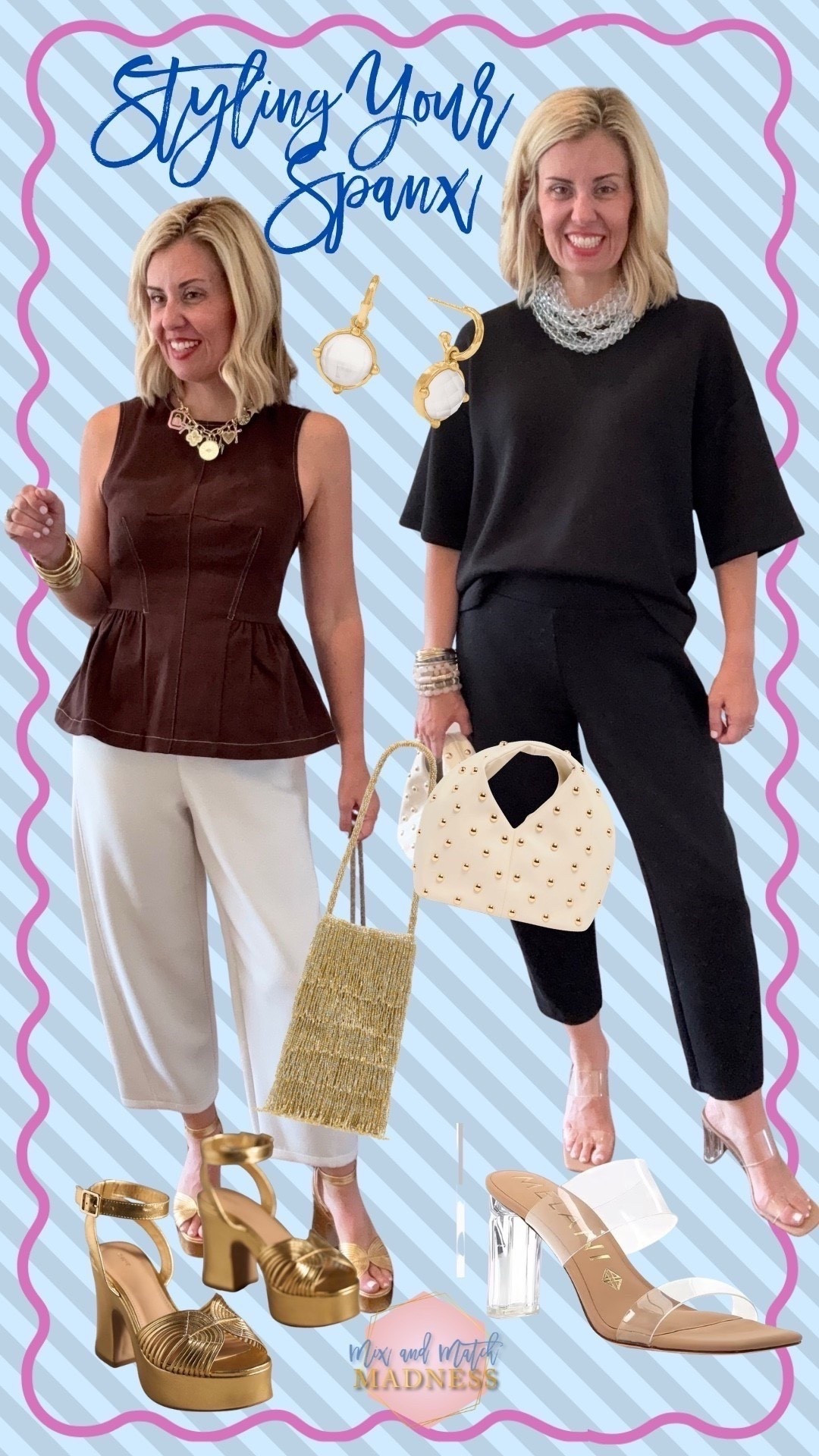 Y’all..… the Spanx relaxed tee & shimmer barrel is on major sale!! Like the top is $49 & pants are $39!!! 

I wear small in top & small petite (sometimes regular length) in barrel pant. 

#LTKSaleAlert #LTKdayinmylife #LTKPetite