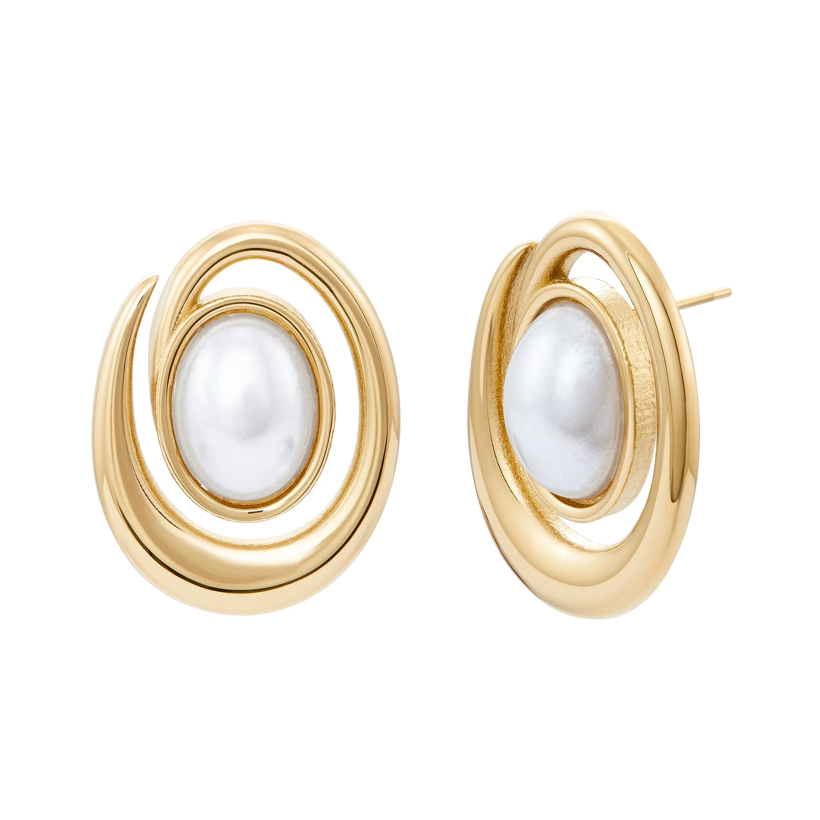Palma Earrings - Gold | Twenty Compass Jewelry inc