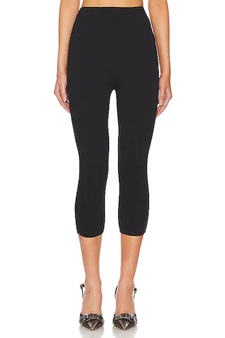 AFRM Ettie Essential Pant in Noir from Revolve.com | Revolve Clothing (Global)