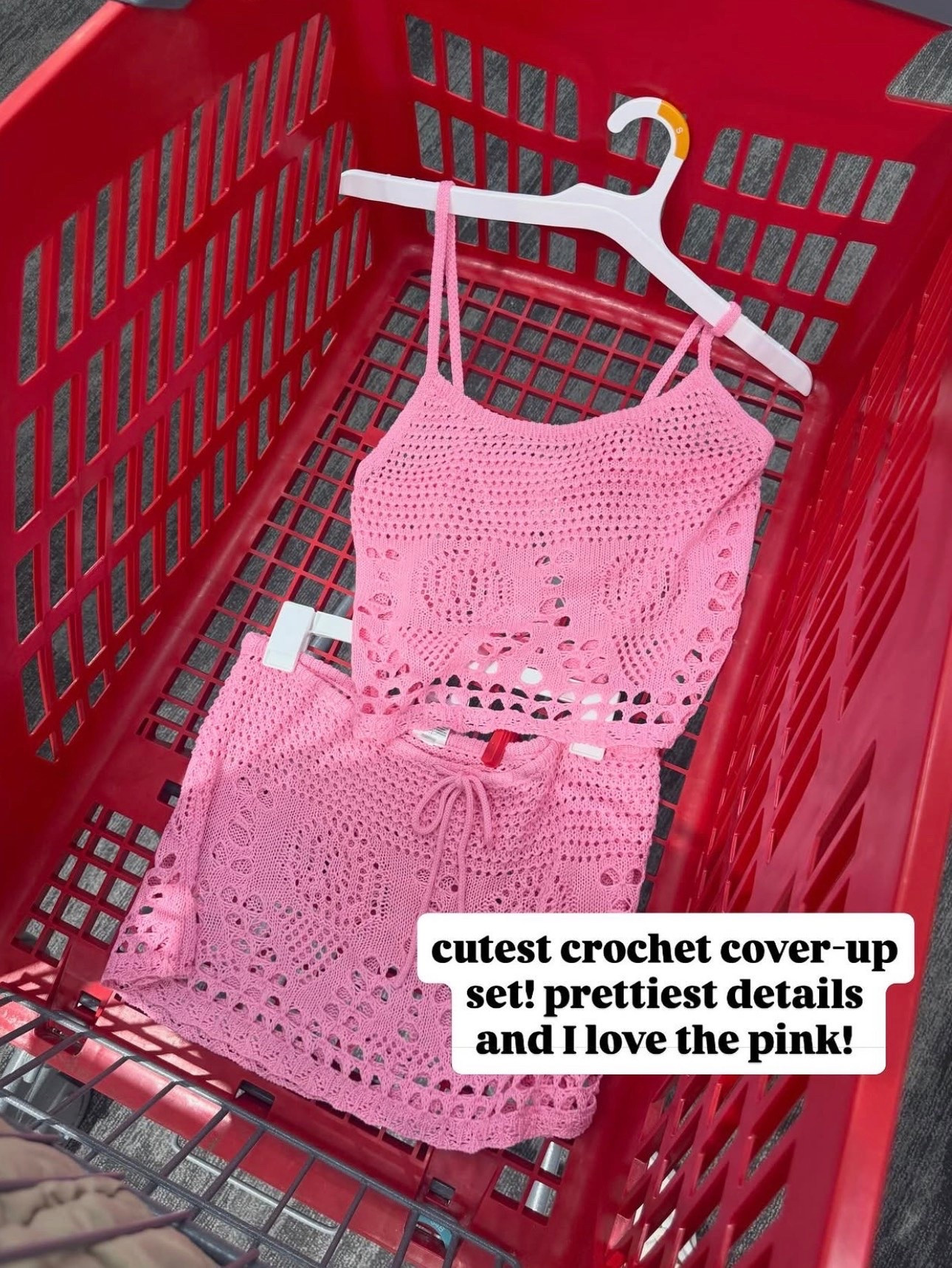 The cutest pink crochet coverup set 😍🌸

#LTKootd #LTKgrwm #LTKmomlife