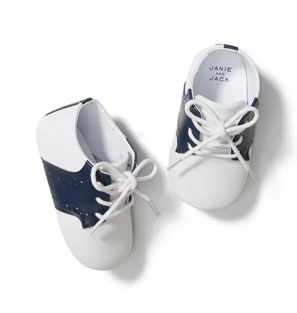 Saddle Crib Shoe | Janie and Jack