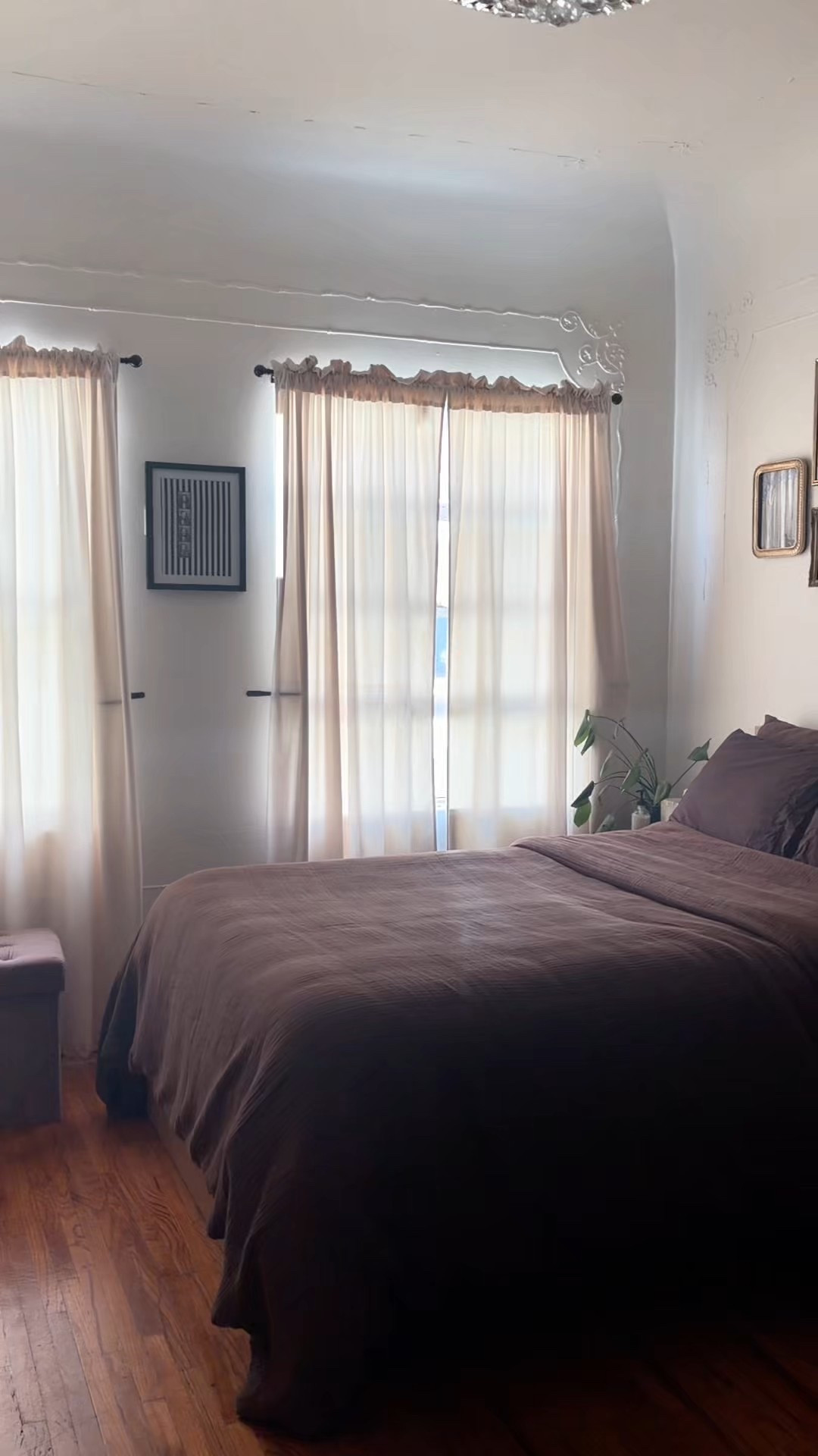 I’m on a lifelong journey to make my bedroom moodier and these pleated velvet curtains from @TWOPAGES  were calling my name!! I’ve been loving deep browns and burgundy together and this shade has a little more of a berry tone to it so it goes perfectly with the ottoman too! I might raise the curtain rods a bit but I’m obsessed! You can use code ATELALYAN for 24% off! 

#LTKHome #LTKdayinmylife #LTKgrwm