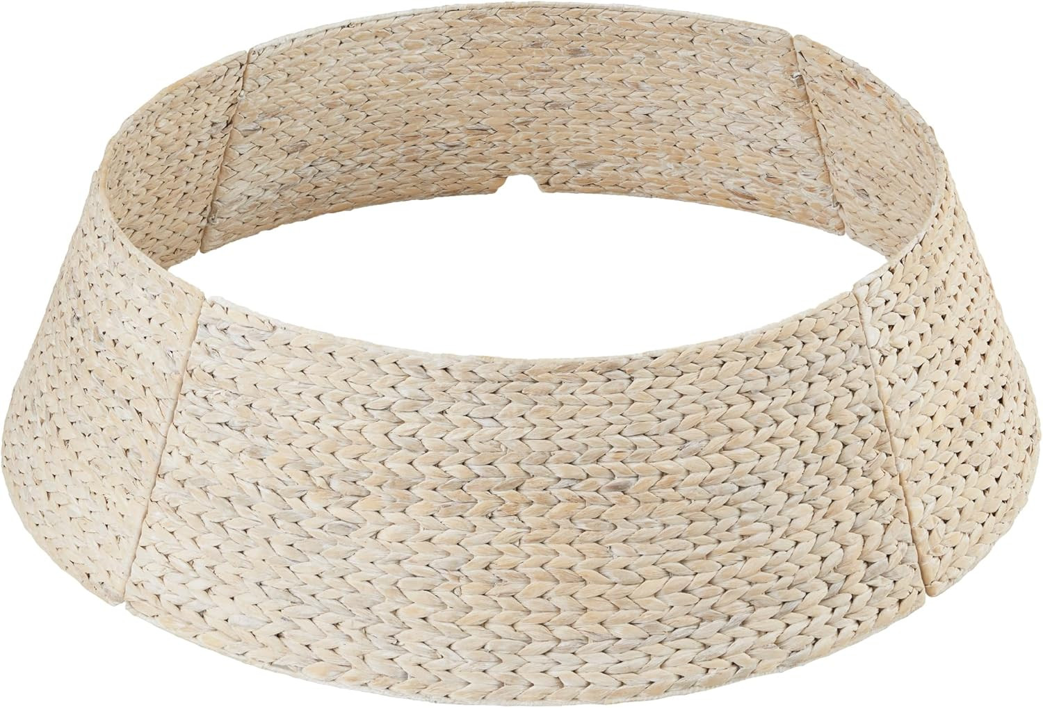 Best Choice Products 42in Christmas Tree Collar, Woven Hyacinth 3-Piece Holiday Rattan Tree Skirt... | Amazon (US)