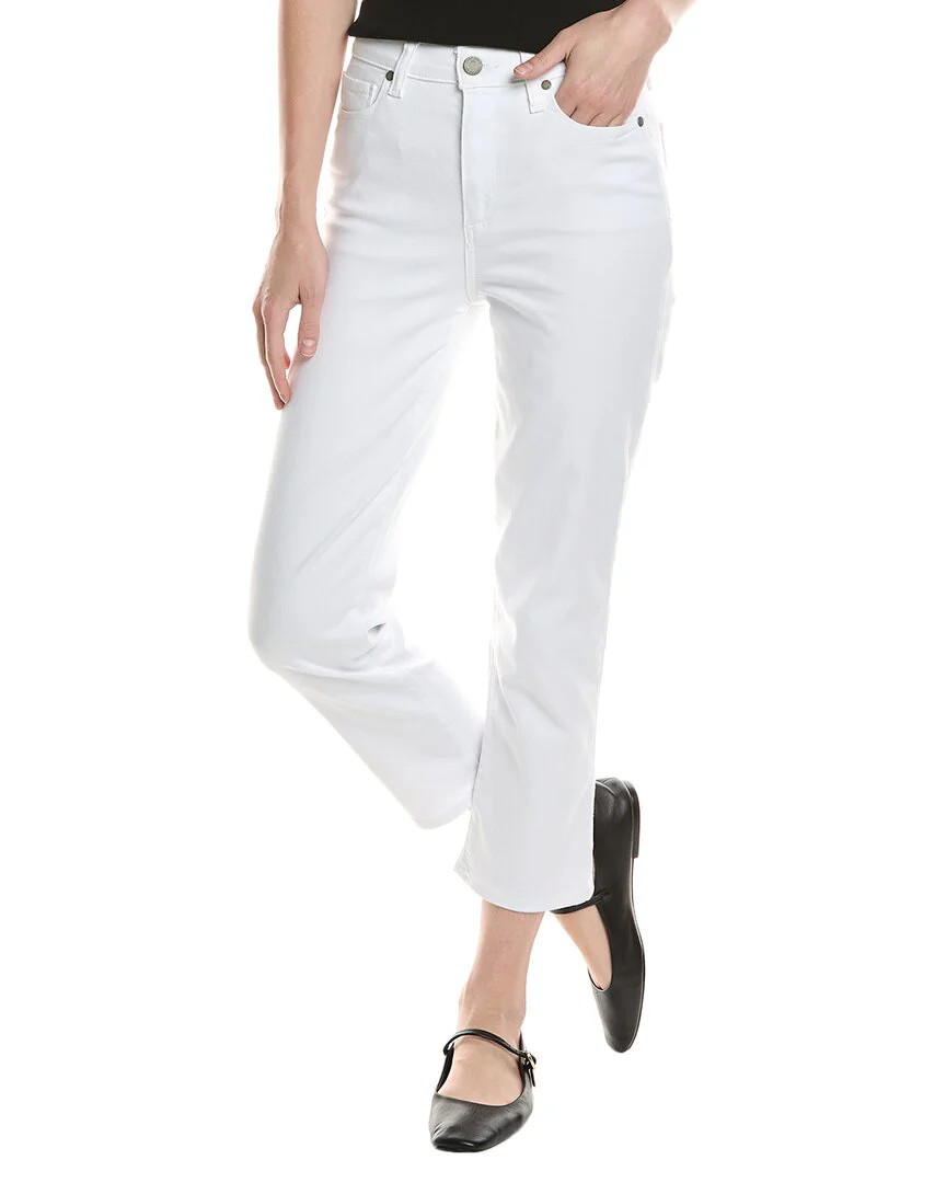 PAIGE Jacqueline Optic White Crop Jean | Shop Simon