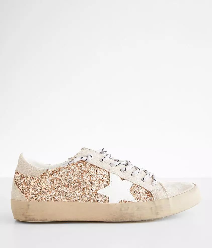 Qandra Glitter Star Sneaker | Buckle