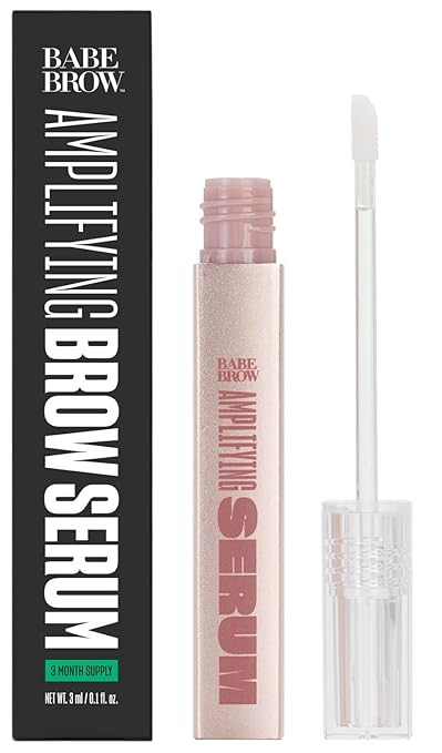 Babe Original Eyebrow Serum For Thicker Brows - Brow Serum with Castor Oil, Biotin, Repairing Ami... | Amazon (US)