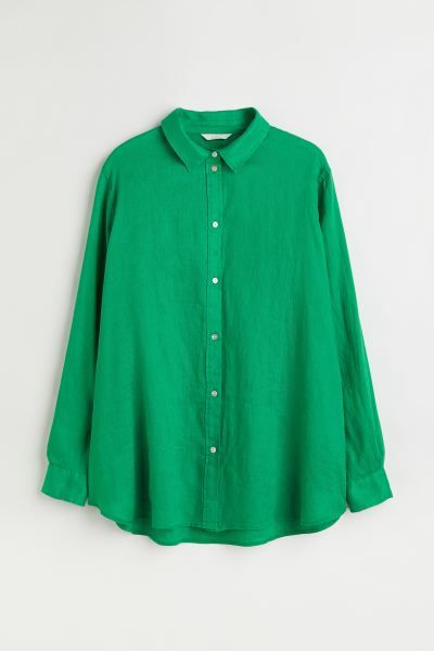 H&M+ Linen Shirt | H&M (US + CA)