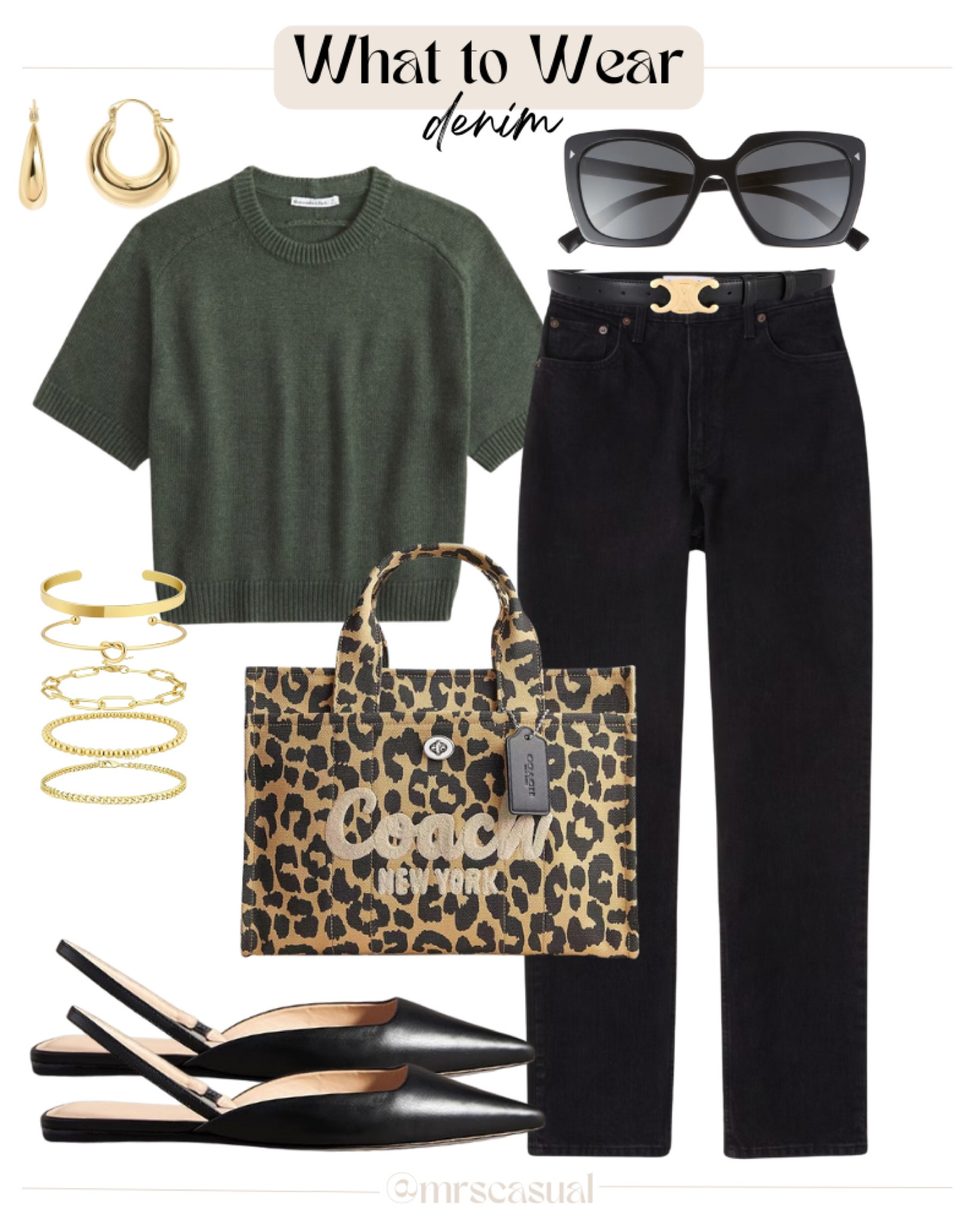 Abercrombie denim is 25% off 🙌🏻 fall black jeans outfit idea 

#LTKSaleAlert #LTKFindsUnder100 #LTKSeasonal