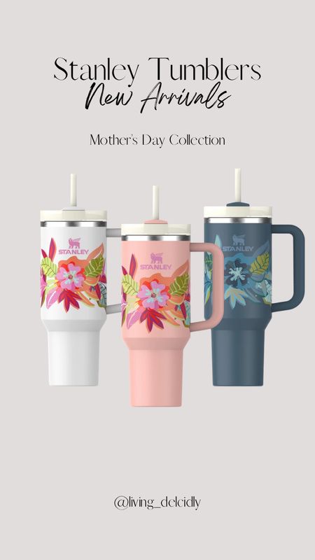 These floral Stanley tumblers are so pretty — great gift idea for Mother’s Day✨

#LTKGiftGuide #LTKtravel #LTKfindsunder50