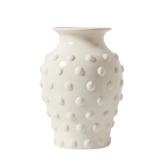 My Texas House 8" Brown Faux Rattan Pitcher Vase | Walmart (US)