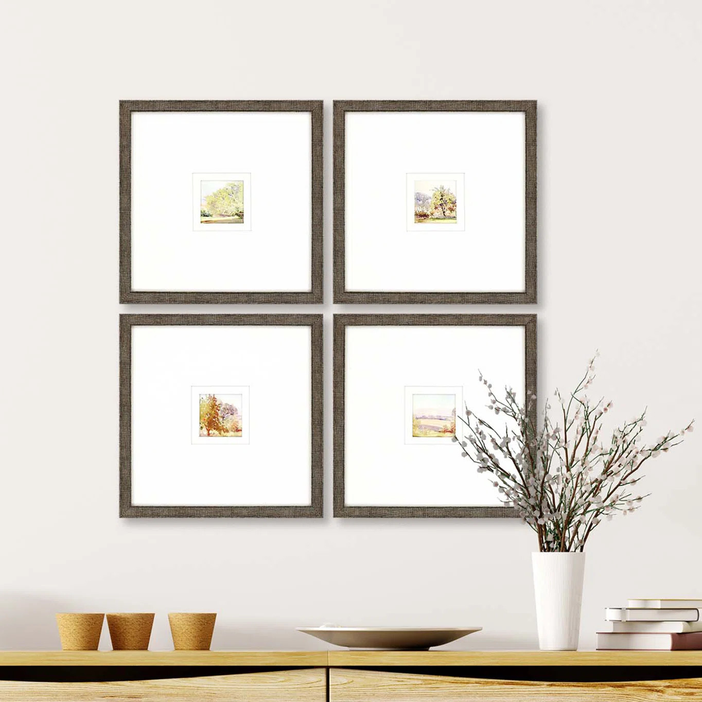 " Petite Sunrise " by Arnold 4 - Pieces Painting Print | Wayfair North America