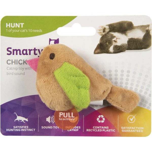 SmartyKat Chickadee Chirp Electronic Bird-Sound Cat Toy | Chewy.com