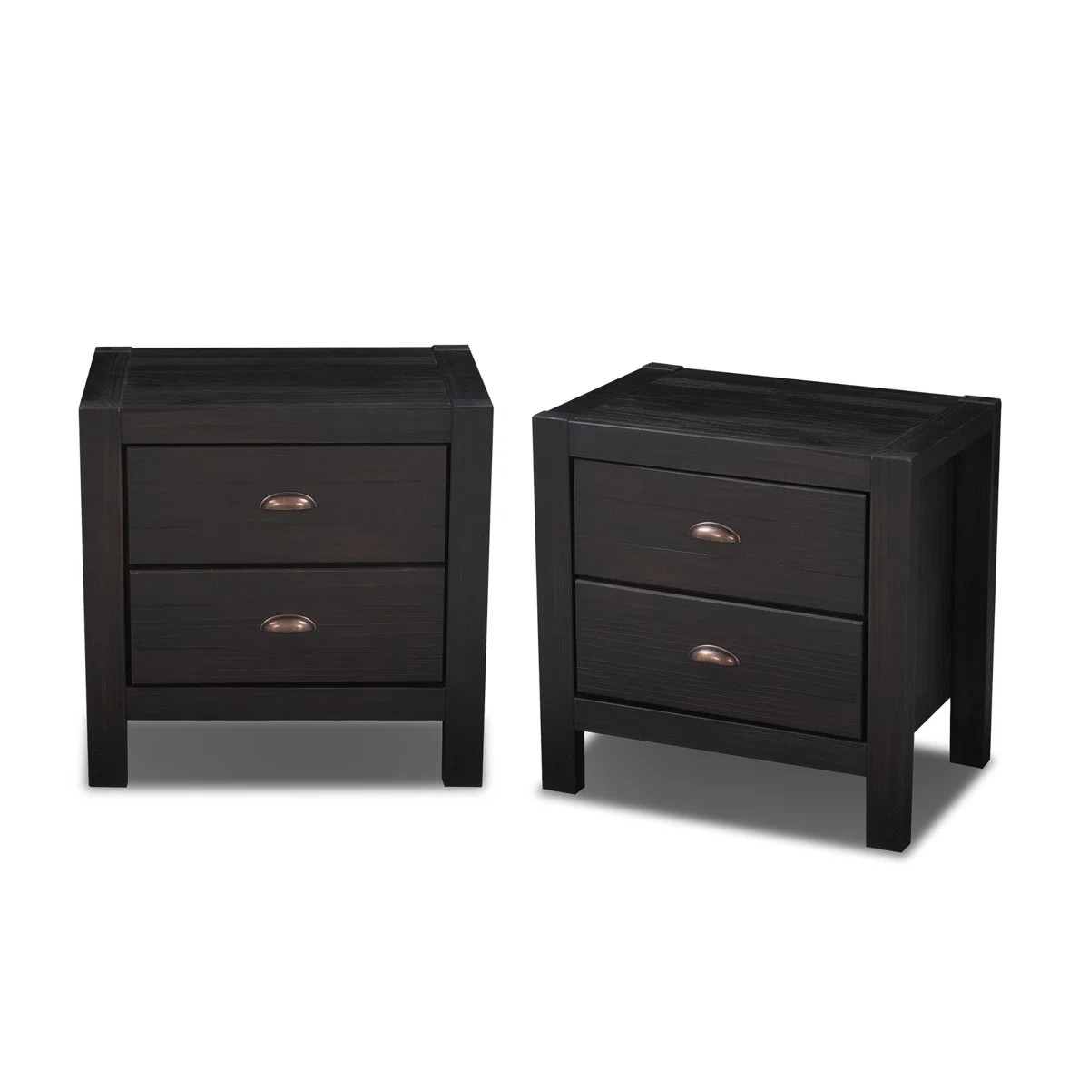 Montauk Two-Drawer Nightstand Set (2-Piece) | Wayfair North America