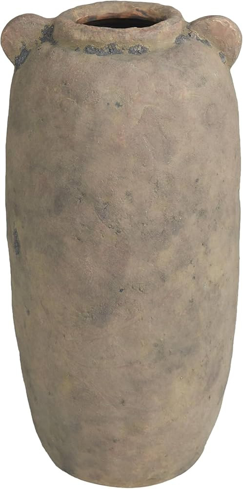 Deco 79 Ceramic Decorative Vase Distressed Terracotta Centerpiece Vase, Flower Vase for Home Deco... | Amazon (US)