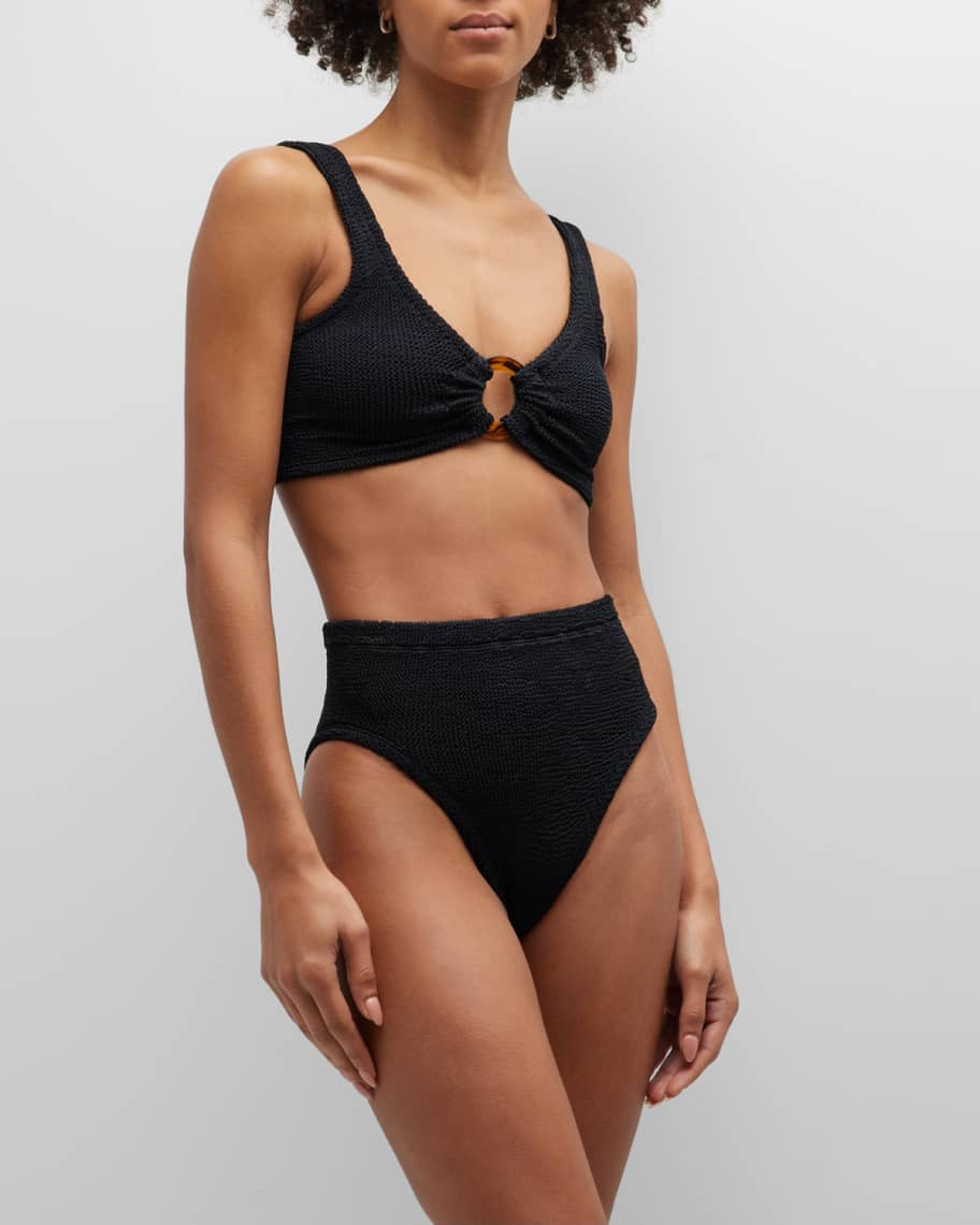 Hunza G Nadine Two-Piece Bikini Set | Neiman Marcus