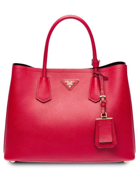 Prada Double Tote Bag - Farfetch | Farfetch Global