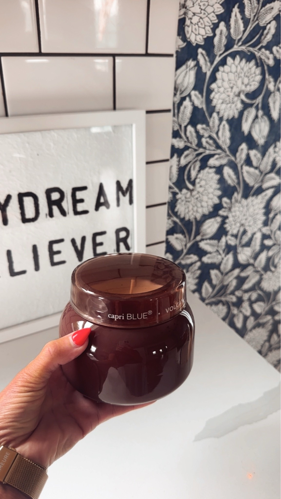 New chocolate jar for Anthro volcano candle!!! So perfect for fall 🍂🍁

#LTKHome #LTKdayinmylife