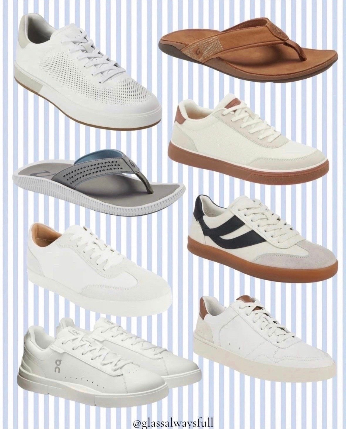 Mens spring shoes, men’s summer shoes, men’s sneakers, men’s white sneakers, men’s flip flops, Father’s Day gifts, gifts for him.

#LTKOver40 #LTKSeasonal #LTKMens