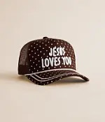 Jesus Loves You Trucker Hat | Buckle