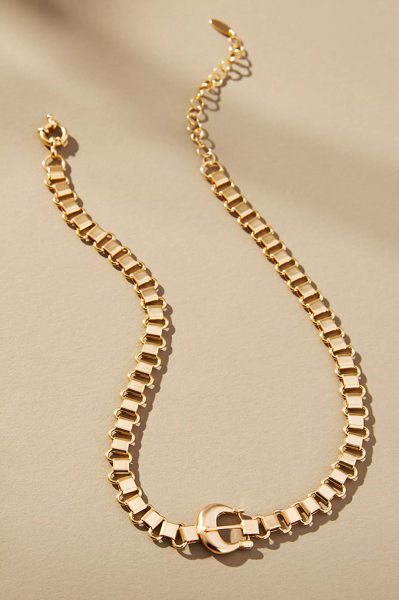Western Buckle Necklace | Anthropologie (US)