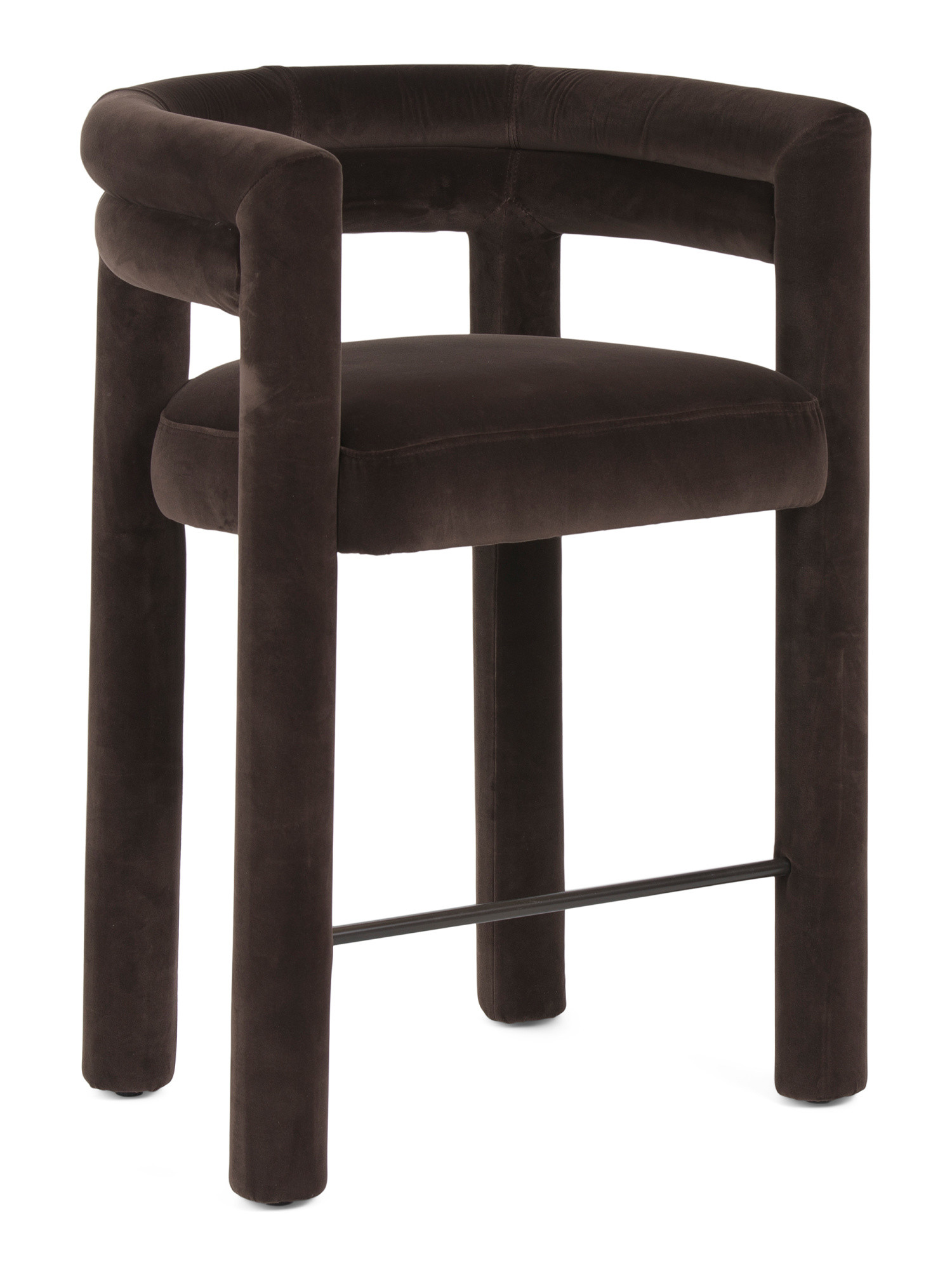 25x35 Tacova Cotton Velvet Counter Stool | TJ Maxx