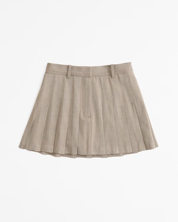 Women's Pleated Mini Skort | Women's New Arrivals | Abercrombie.com | Abercrombie & Fitch (US)