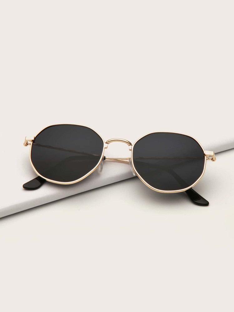 Metal Frame Fashion Glasses | SHEIN
