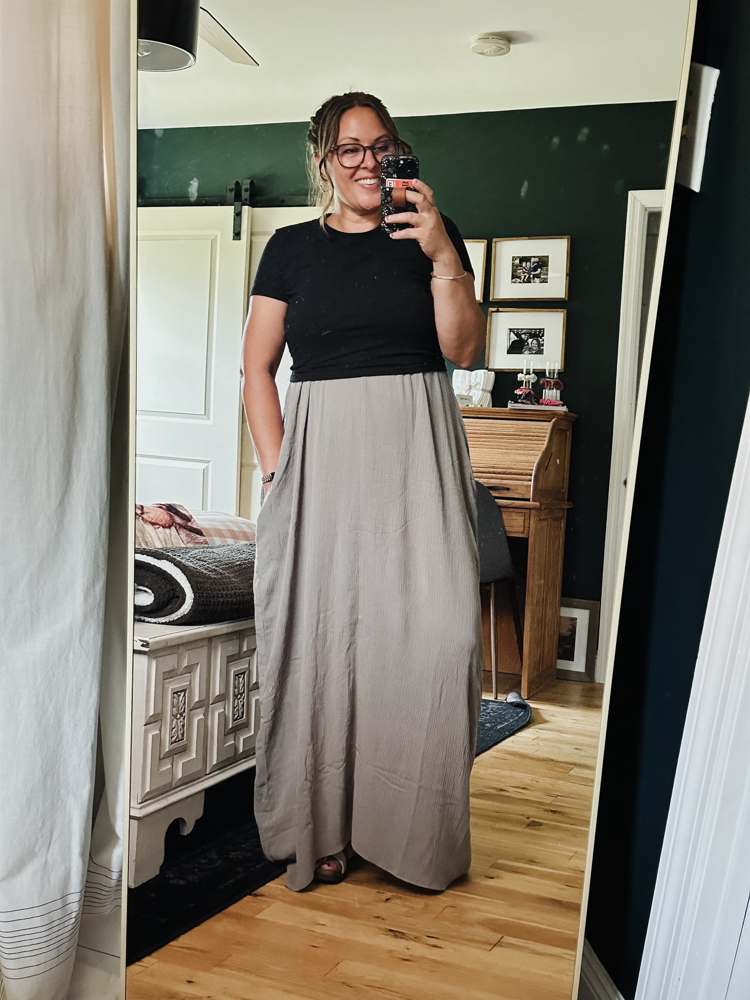 Comfy Sunday morning outfit (love layering crop tops on flowy dresses!) 

#LTKMidsize #LTKStyleTip #LTKFindsUnder50