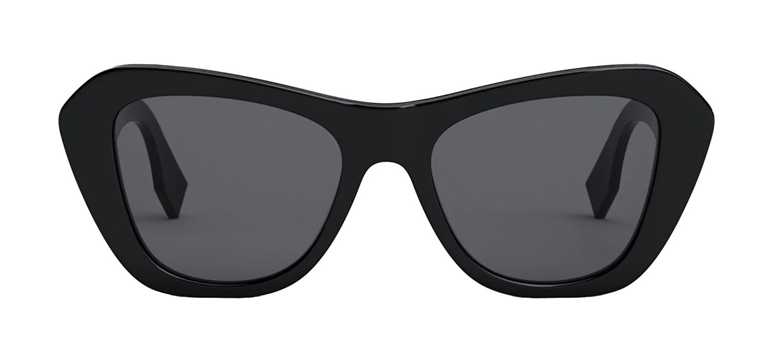 Fendi O'LOCK FE40064I 01A Cat Eye Sunglasses | SOLSTICE