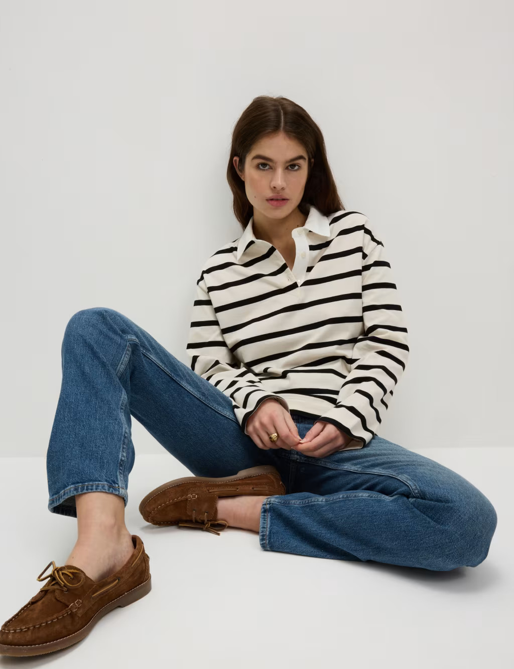 Pure Cotton Striped Rugby Top | Marks & Spencer (UK)