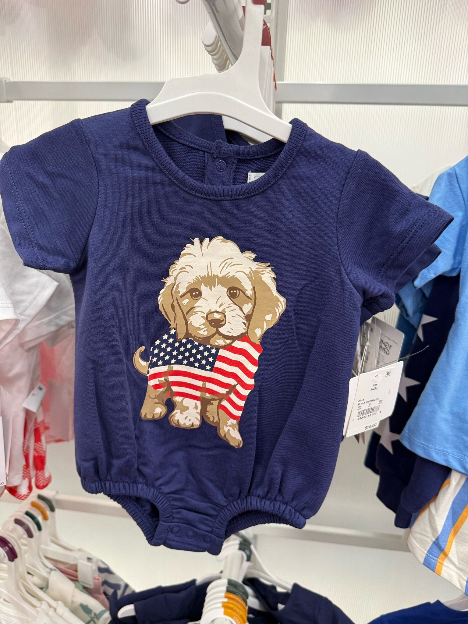 4th of July puppy onesie for baby!

#LTKBaby #LTKKids #LTKSaleAlert
