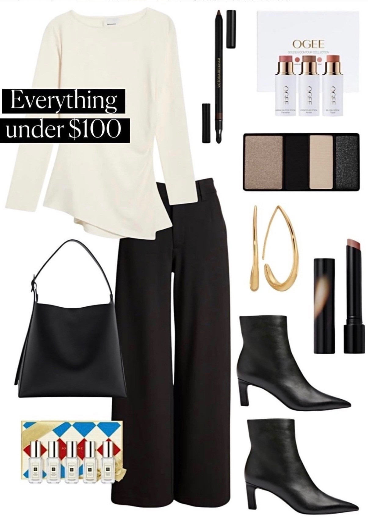 Under $100 outfit
Black pants 
Black boots 
Hobo bag #LTKFindsUnder100 

#LTKOver40 #LTKSeasonal
