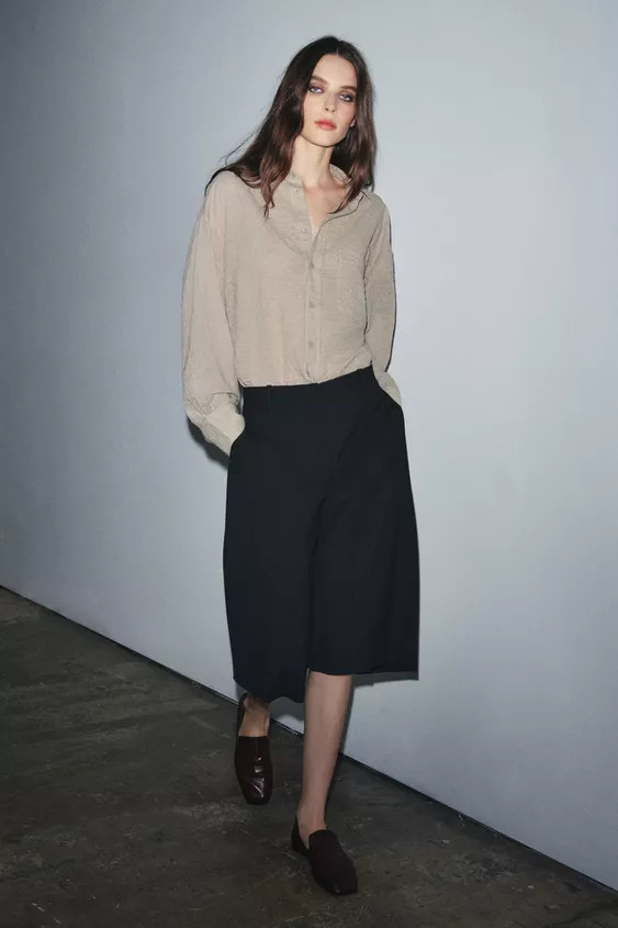 ZW COLLECTION LONG BERMUDA SHORTS | Zara US